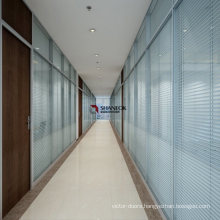Glass Partition Double Glass with Built-in Venetian Blinds